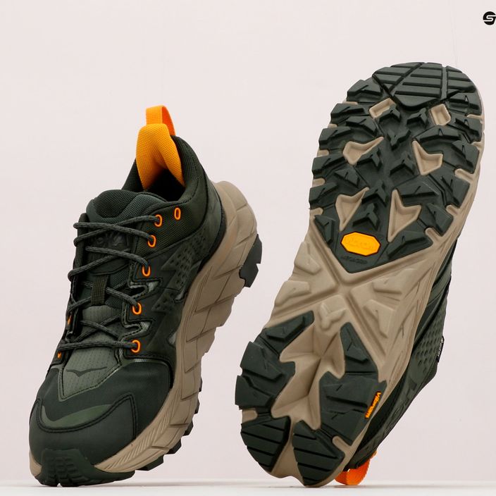 Men's trekking boots HOKA Anacapa Low GTX green 1122017-DBRYL 19