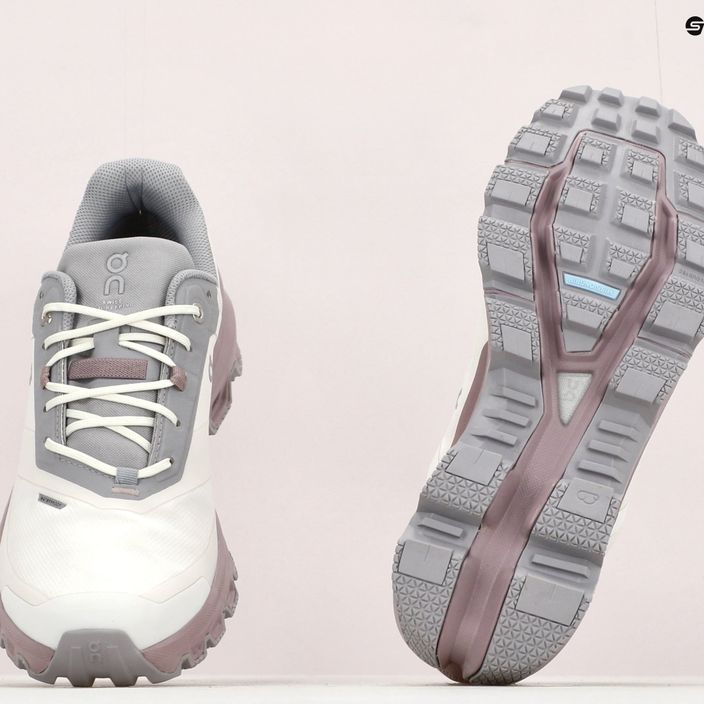 Women's running shoes On Cloudventure Waterproof Ice/Heron 3298576 13