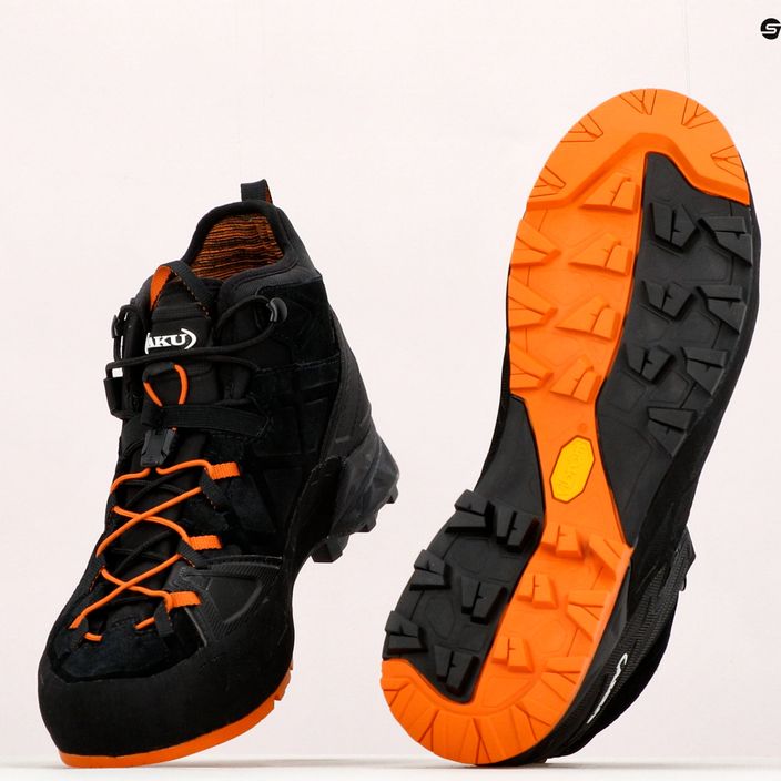 AKU Rock Dfs Mid GTX men's trekking boots black-orange 718-108 14