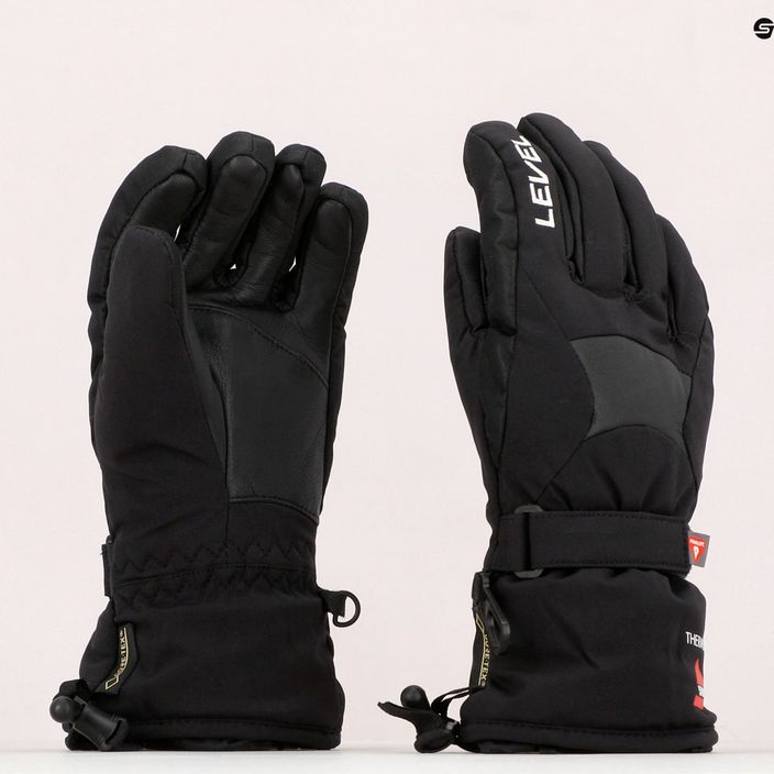 Level Super Radiator Jr Gore Tex children's ski glove black 4115 7