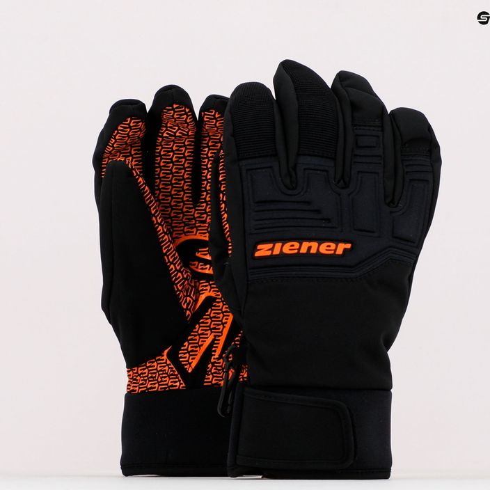 ZIENER Garim As men's snowboarding gloves orange 801065.860 6