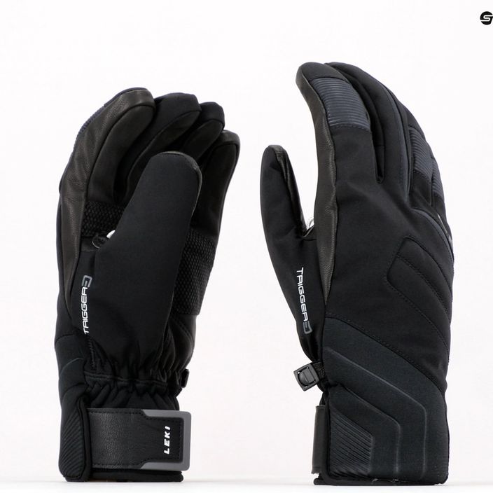 LEKI Falcon 3D men's ski glove black 650803301 7