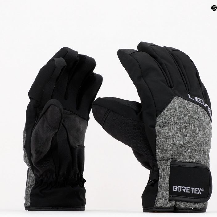Men's Level Rescue Gore Tex ski glove black 1109 8