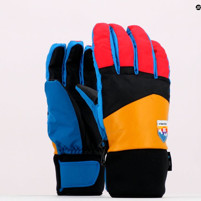 Women's ski gloves Viking Cool Daddy coloured 110/24/6336 10