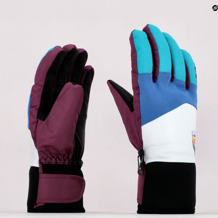 Women's ski gloves Viking Downtown Girl colour 113/24/5335 9