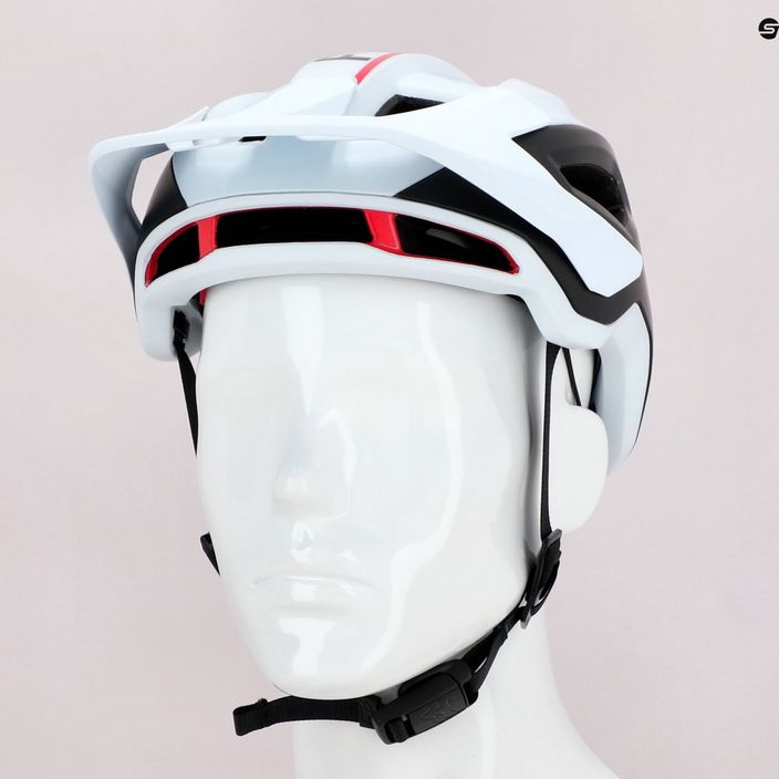 Fox Racing Speedframe Pro Blocked bike helmet black and white 29414_058 16
