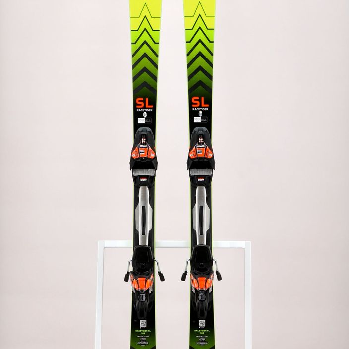 Völkl Racetiger SL + RMotion 3 12 GW yellow/black 122031/6877W1.VR downhill skis 12