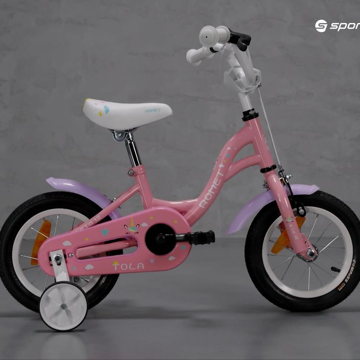 Children's bicycle Romet Tola 12 pink 2216633 7