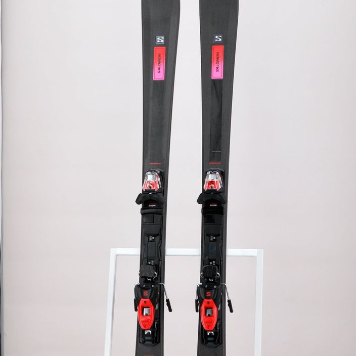 Women's downhill skis Salomon S Max 6W + M10 black L47040300 16