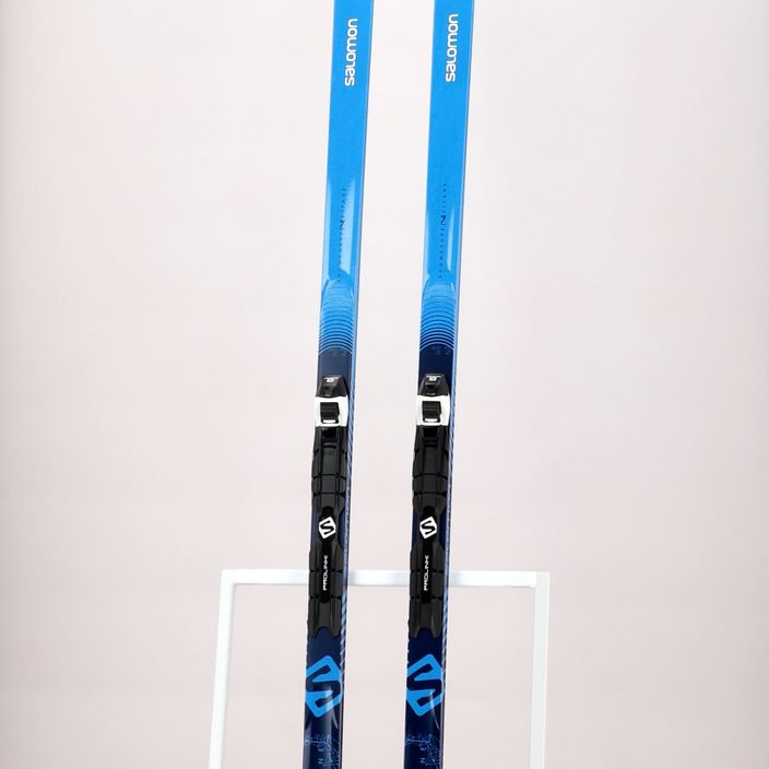 Women's cross-country skis Salomon Snowscape 7 Vitane + Prolink Auto blue L409352PMS 17