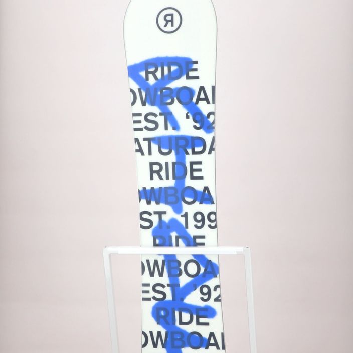 Women's snowboard RIDE Saturday white-blue 12G0018 12