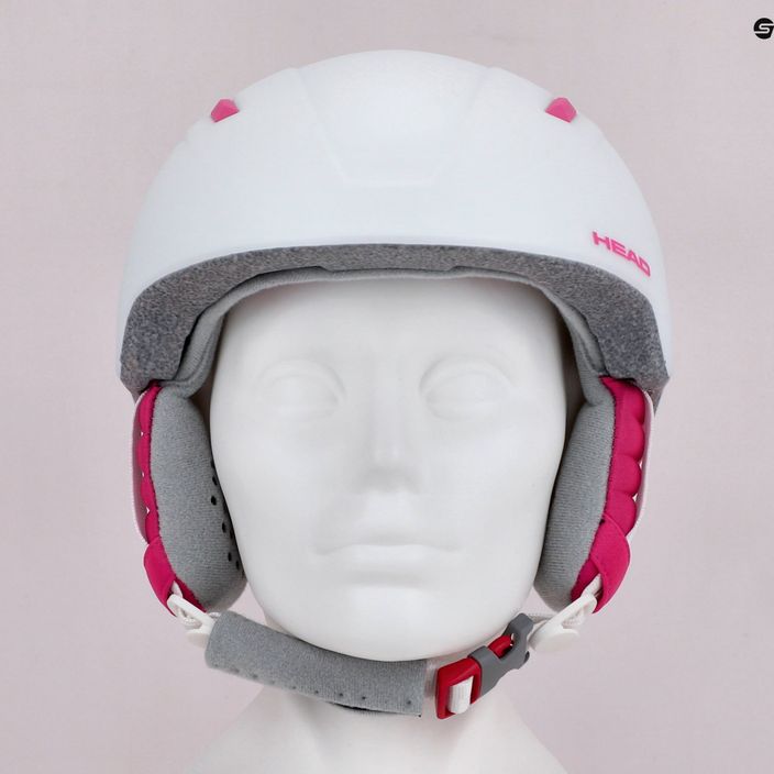 HEAD Maja 2022 children's ski helmet white 328722 13