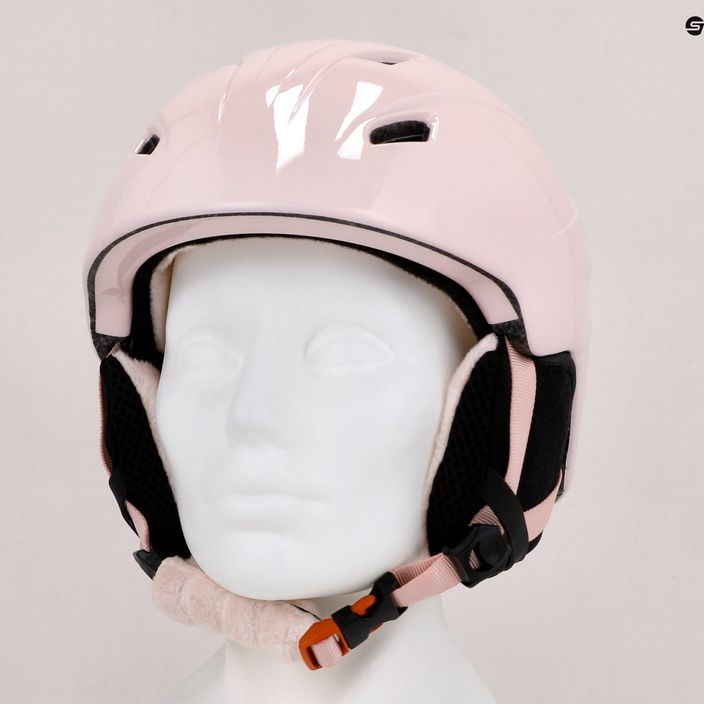 Children's ski helmet 4F pink 4FJAW22AHELF017 14