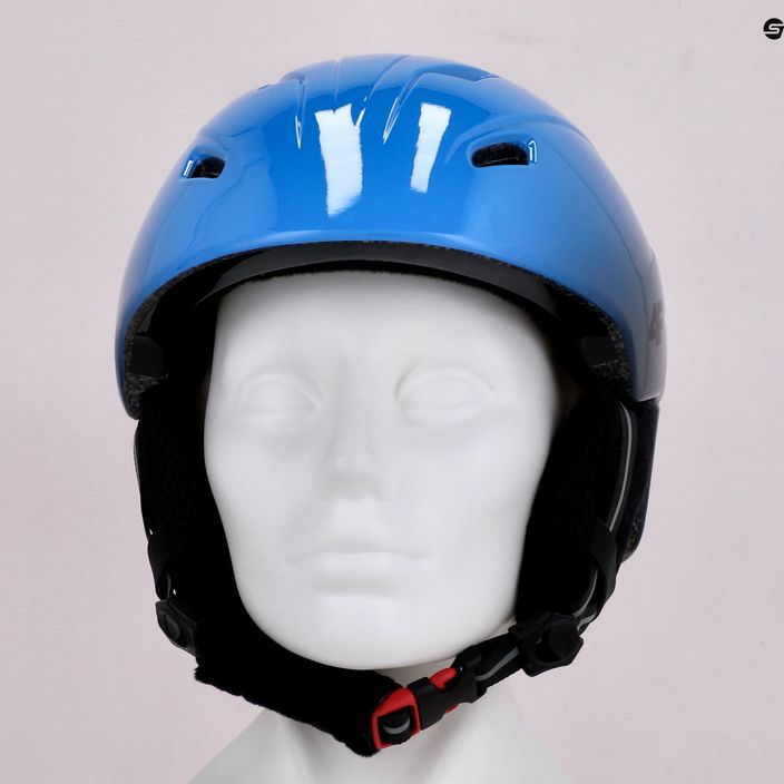 Children's ski helmet 4F blue 4FJAW22AHELM016 15
