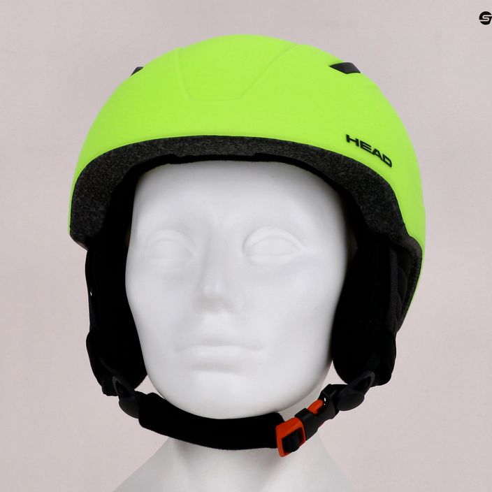 Children's ski helmet HEAD Mojo 2022 yellow 328642 11
