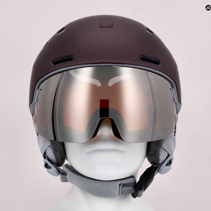 HEAD women's ski helmet Rachel S2 maroon 323532 13