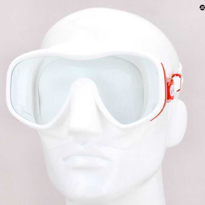 Mares Jupiter diving mask white and red 411057 8