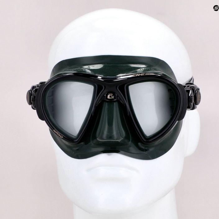 Cressi Nano snorkelling mask black DS369850 8