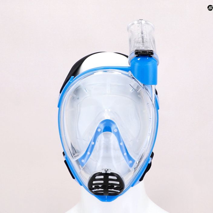 Cressi Baron children's full face mask for snorkelling blue XDT0360020 7