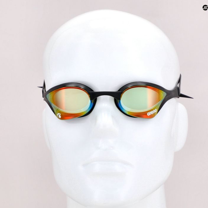 Arena swimming goggles Cobra Ultra Swipe Mirror yellow copper/black 002507/350 8