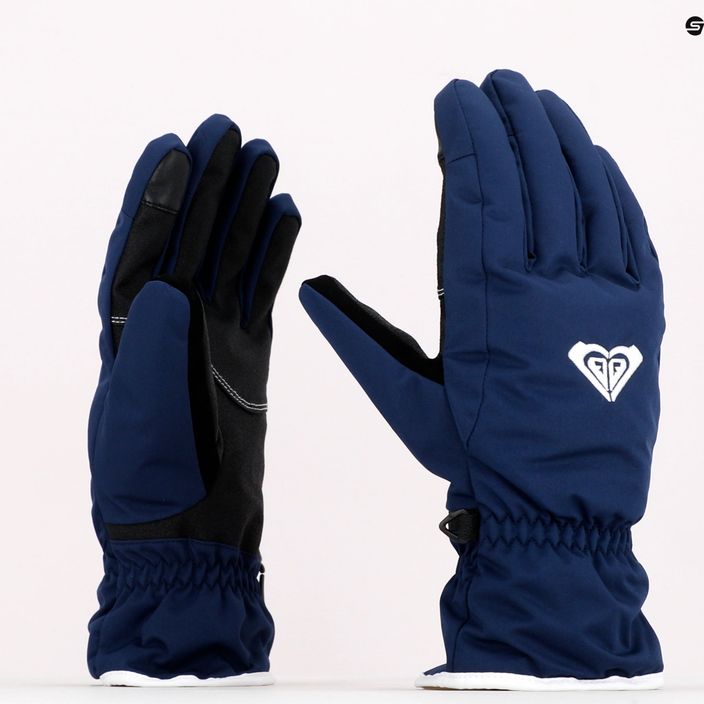 Women's snowboard gloves ROXY Freshfields 2021 blue 12