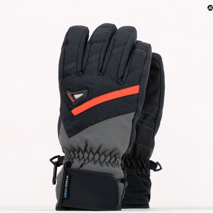 Men's ski glove ZIENER Gary As black 801036.1215 6
