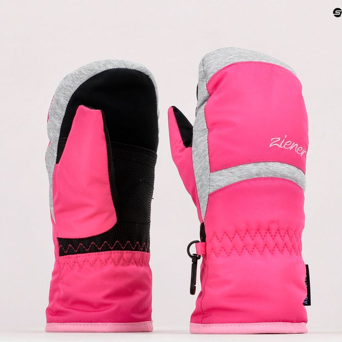 ZIENER Children's Snowboard Gloves Lejanos As Mitten pink 801947.766 7