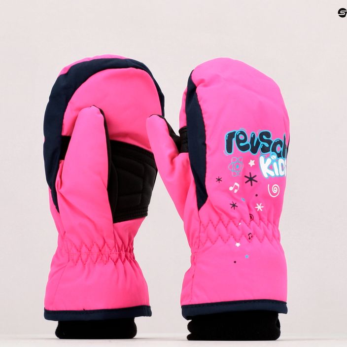 Children's snowboard gloves Reusch Mitten pink 48/85/405/350 7