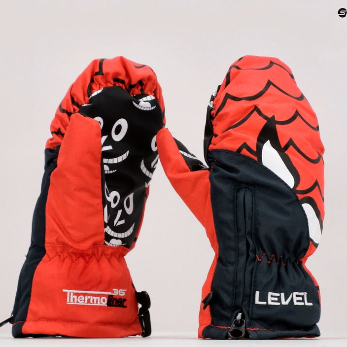 Level Lucky Mitt children's ski glove red 4146JM.20 10