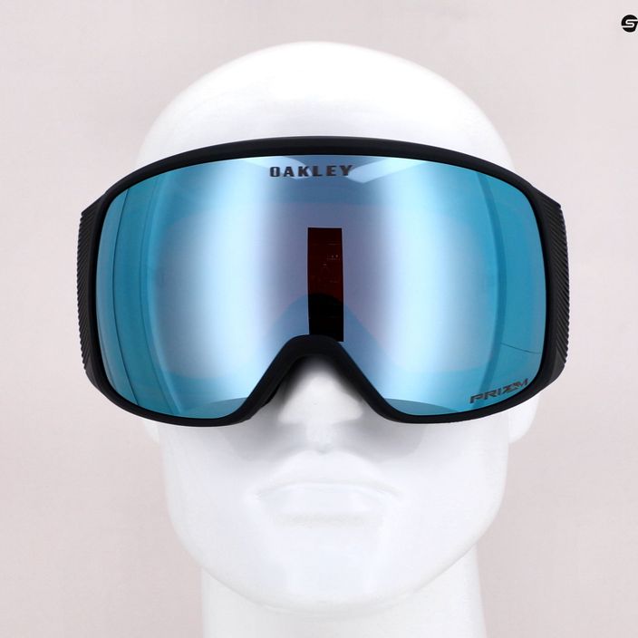 Oakley Flight Tracker sky blue/prizm snow sapphire iridium ski goggles OO7105-50 5