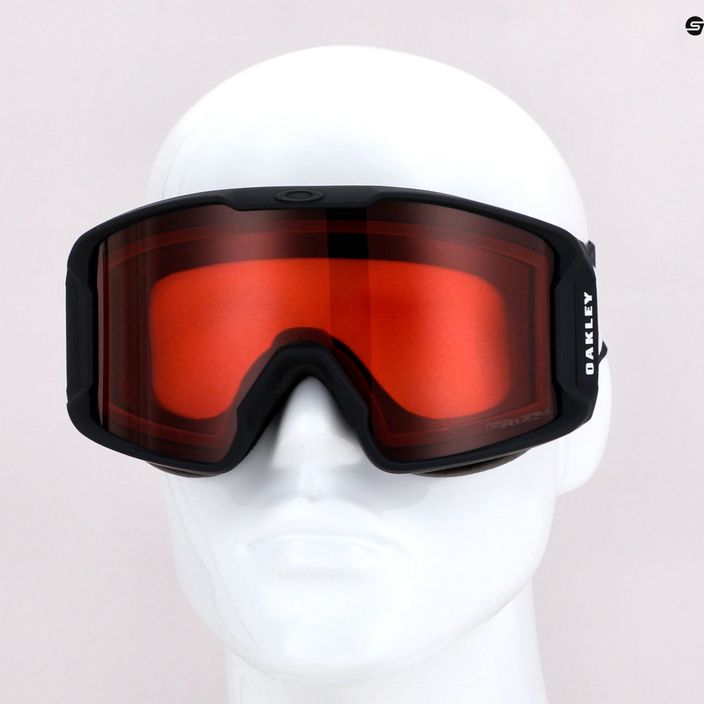 Oakley Line Miner matte black/prizm snow rose ski goggles OO7093-05 4