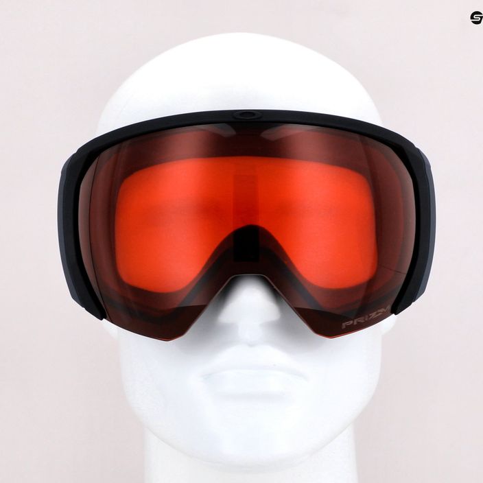 Oakley Flight Path matte black/prizm snow rose ski goggles OO7110-04 5