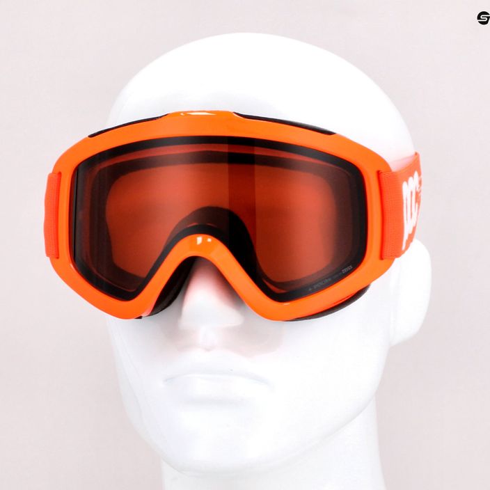 Children's ski goggles POC POCito Iris fluorescent orange/orange 10