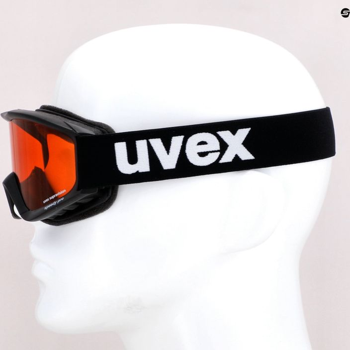 UVEX children's ski goggles Speedy Pro black/lasergold 55/3/819/23 7