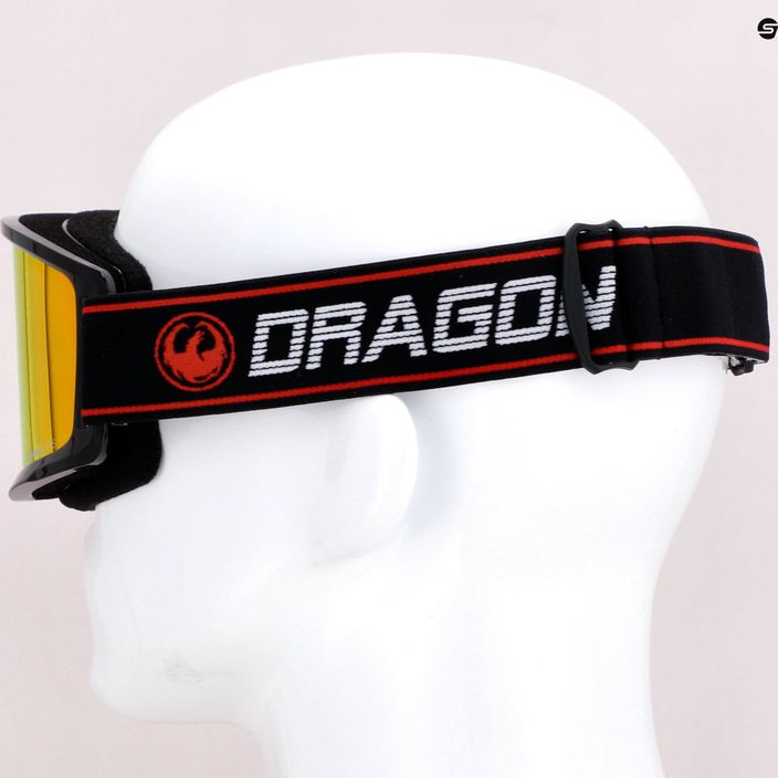 DRAGON DX3 OTG infrared/lumalens red ion ski goggles 7