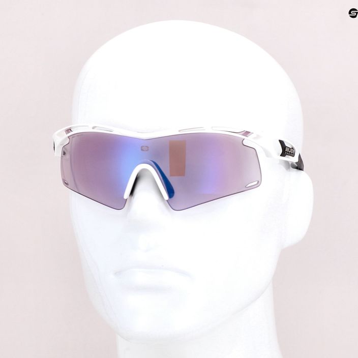 Rudy Project Tralyx+ white gloss/impactx photochromic 2 laser purple cycling glasses SP7675690000 12