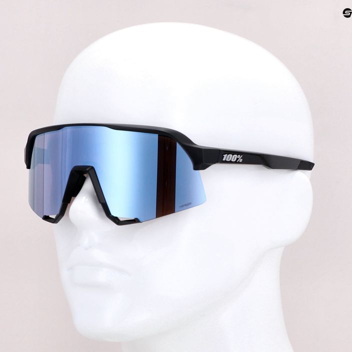 Cycling goggles 100% S3 Multilayer Mirror Lens matte white/hiper blue STO-61034-407-01 9