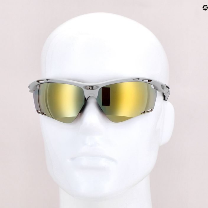 Rudy Project Propulse light grey matte/multilaser yellow cycling glasses SP6205970000 6