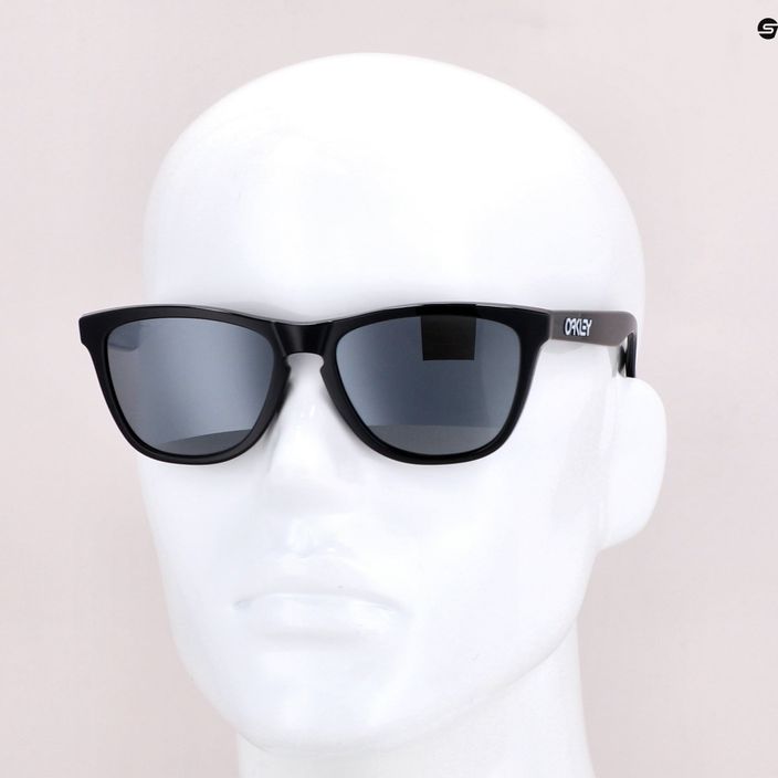 Oakley Frogskins sunglasses polished black/prizm black 0OO9013 7