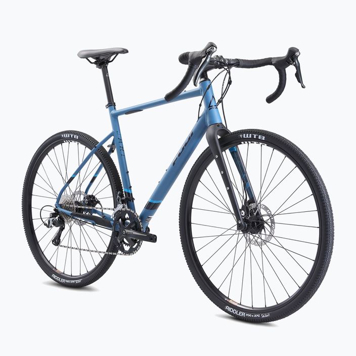Fuji Jari 2.1 matte denim blue gravel bike 7