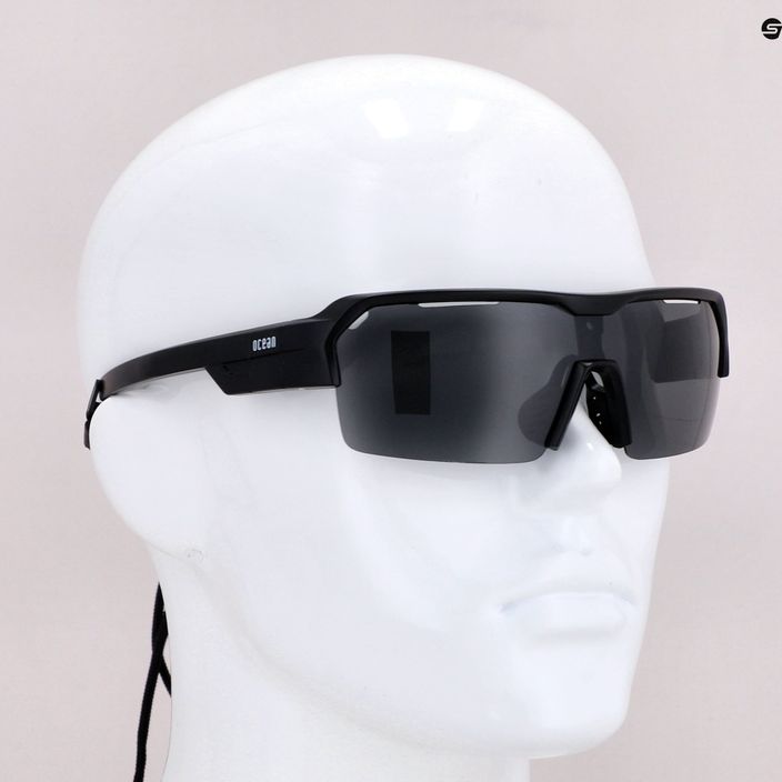 Ocean Sunglasses Race matte black/smoke 3800.0X cycling glasses 7