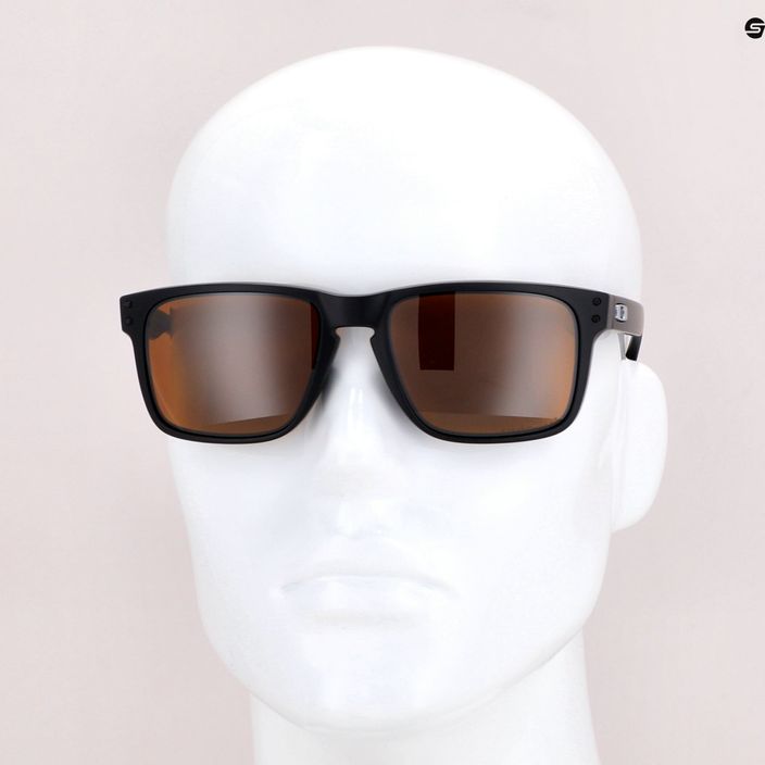 Oakley Holbrook XL matte black/prizm tungsten sunglasses 0OO9417 7