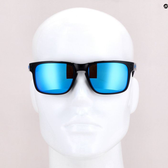 Oakley Holbrook polished black/prizm sapphire sunglasses 0OO9102 7