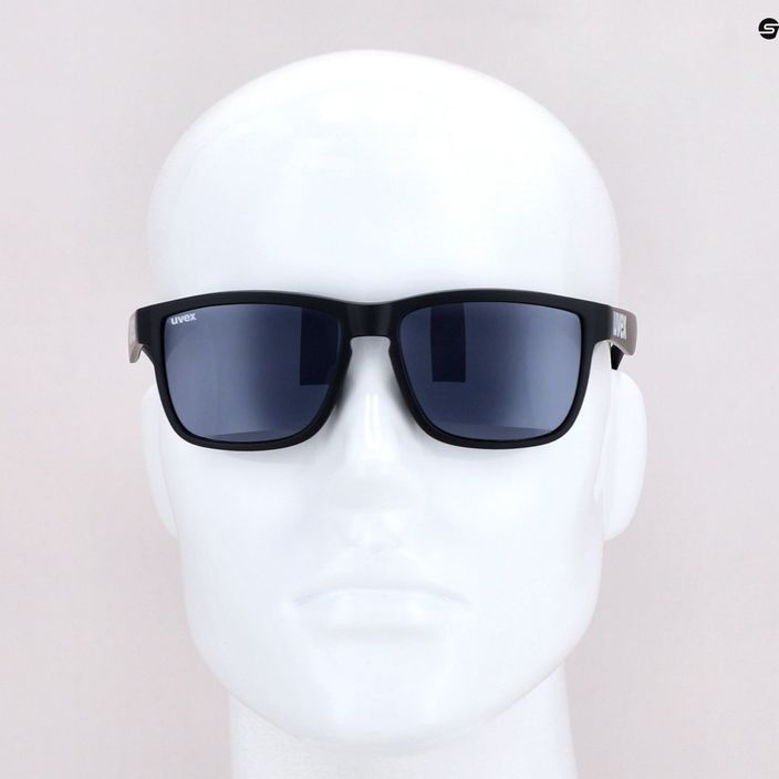 UVEX sunglasses Lgl 39 black mat/mirror silver S5320122216 7