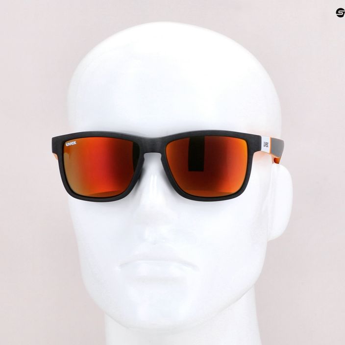 UVEX sunglasses Lgl 39 grey mat orange/mirror orange S5320125616 6
