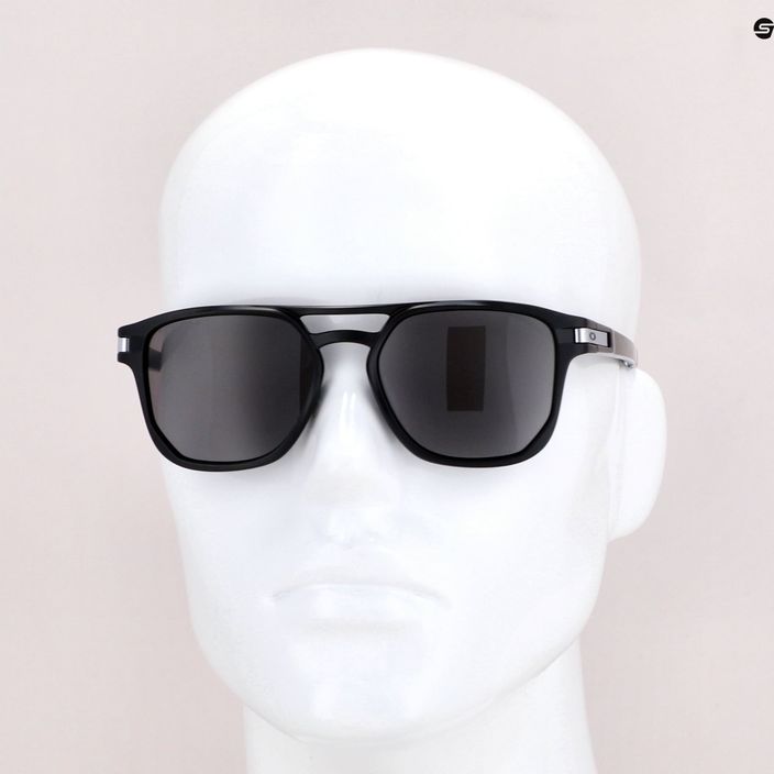 Oakley Latch Beta matte black/prizm grey sunglasses 0OO9436 7
