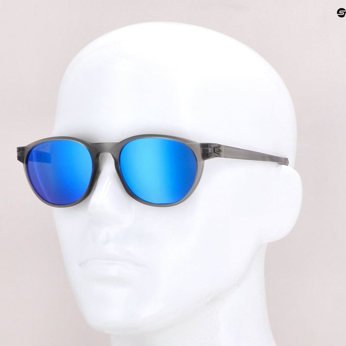 Oakley Reedmace matte grey ink/prizm sapphire sunglasses 0OO9126 7