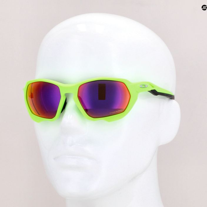 Oakley Plazma matte retina burn/prizm road sunglasses 0OO9019 7