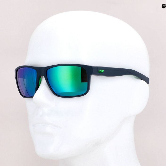 Julbo Renegade Spectron 3Cf matt dark blue/green sunglasses J4991112 6