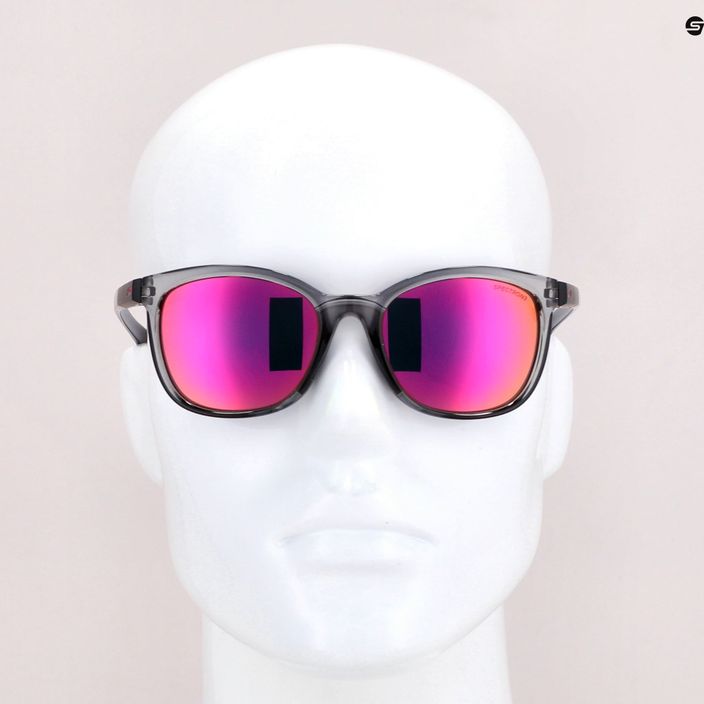 Julbo Spark Spectron 3Cf gloss translucent gray/pink sunglasses J5291120 6